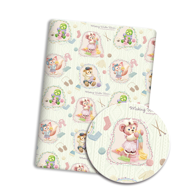 Popular DIY Disney Comic Hand- - огляд і ціна Baby Clothing Material
