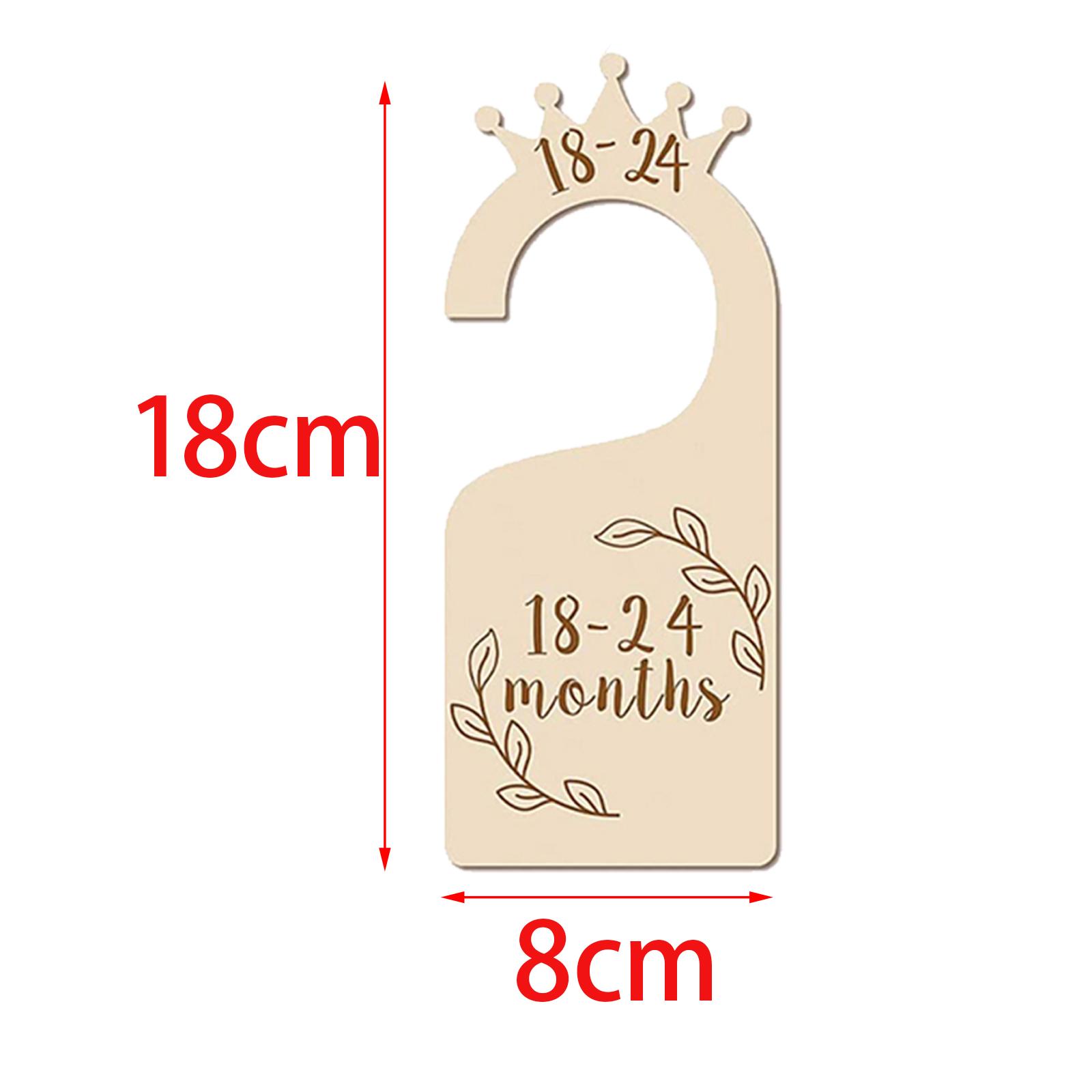 Baby Closet Dividers Wooden Wa - огляд і ціна Baby Clothing Hanger Dividers