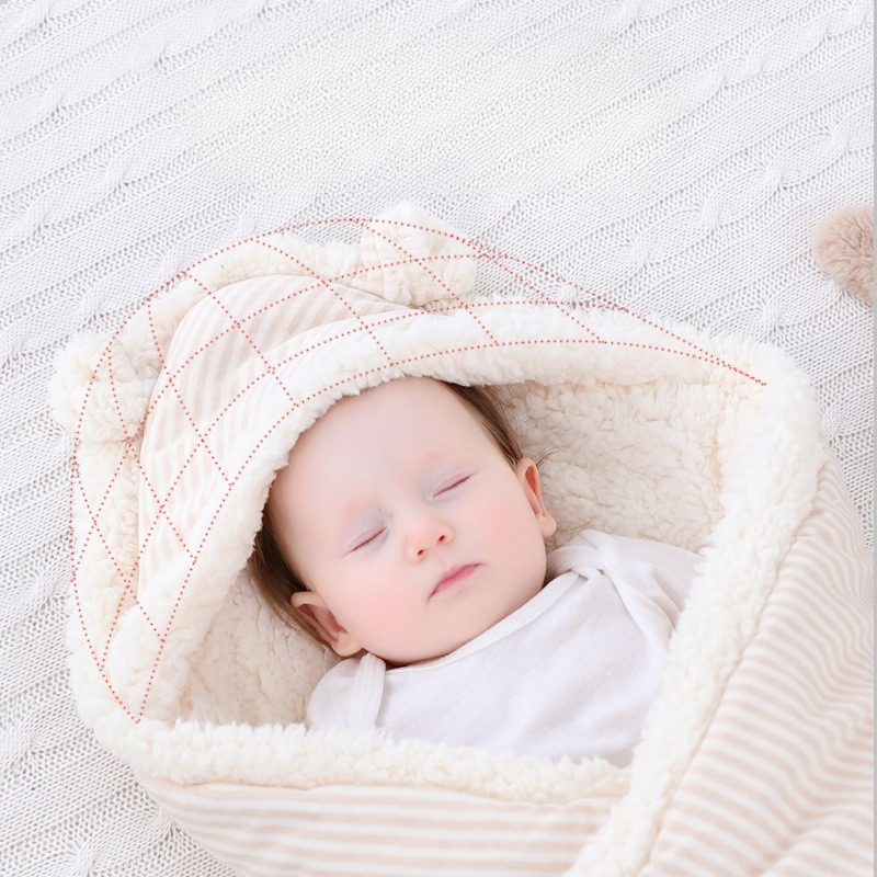 Newborn Lamb Fleece Swaddle Bl - огляд і ціна Baby Clothing Material
