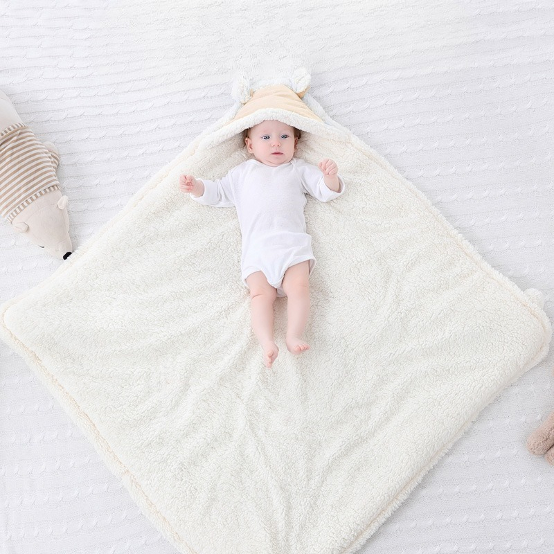 Newborn Lamb Fleece Swaddle Bl - огляд і ціна Baby Clothing Material