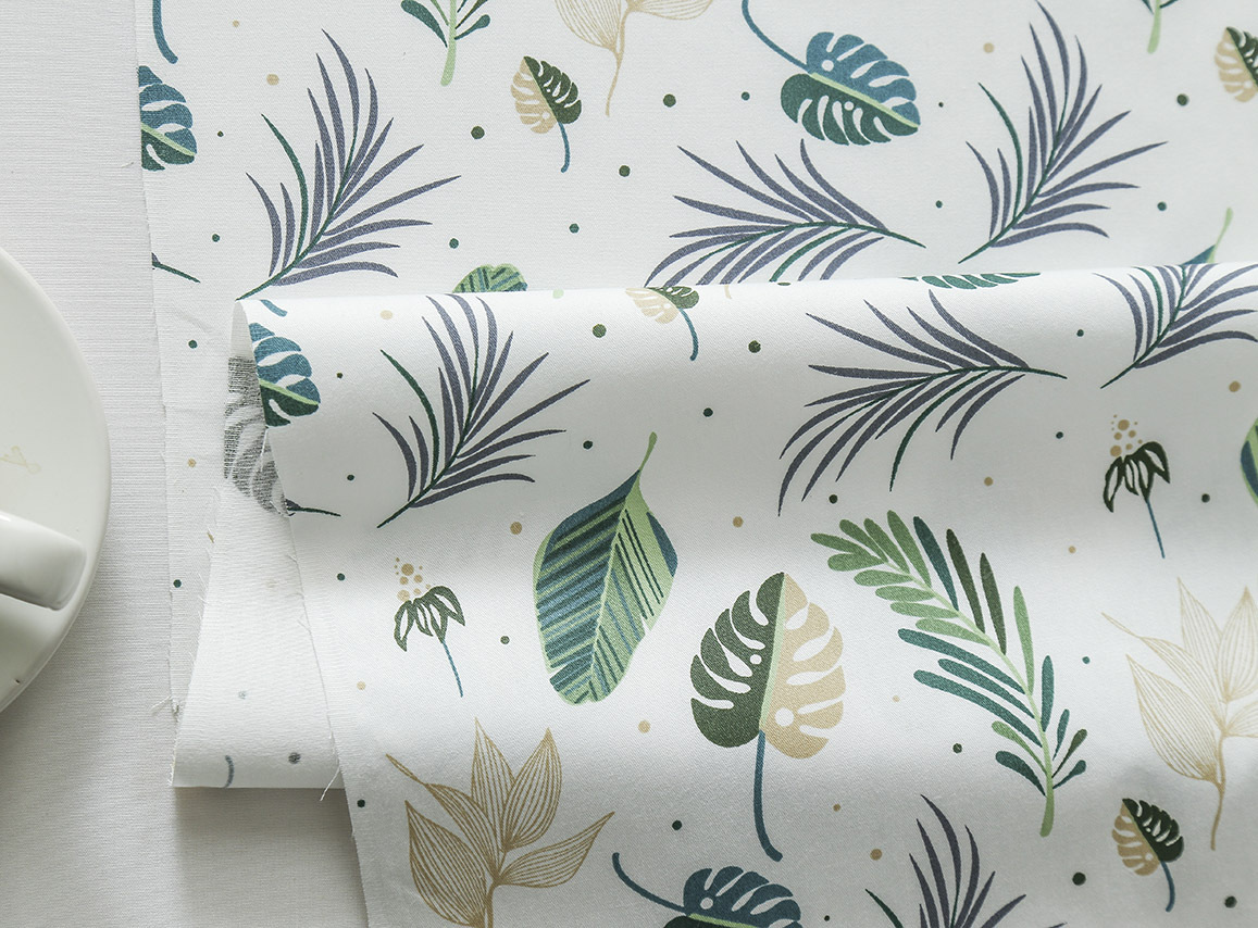 Leaf Printed 100% Cotton Fabri - огляд і ціна Baby Clothing Material