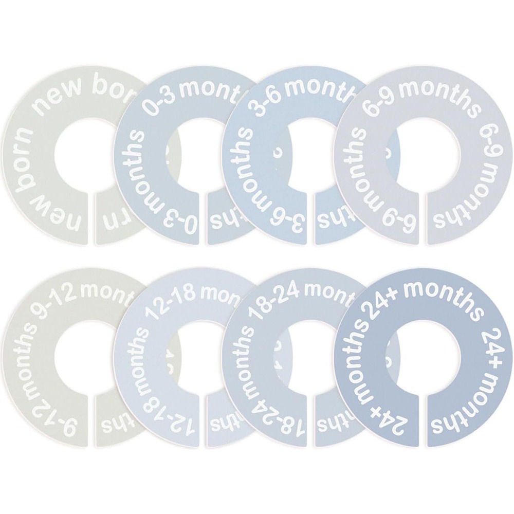 68/9Pcs Organizing Hangers Bab - огляд і ціна Baby Clothing Hanger Dividers