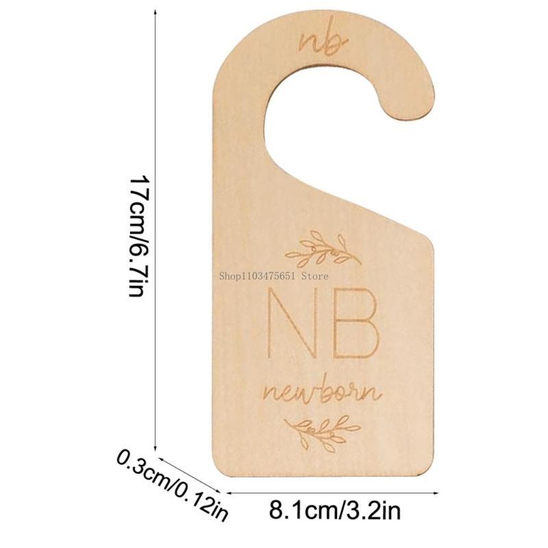 Baby Wardrobe Organizers Natur - огляд і ціна Baby Clothing Hanger Dividers