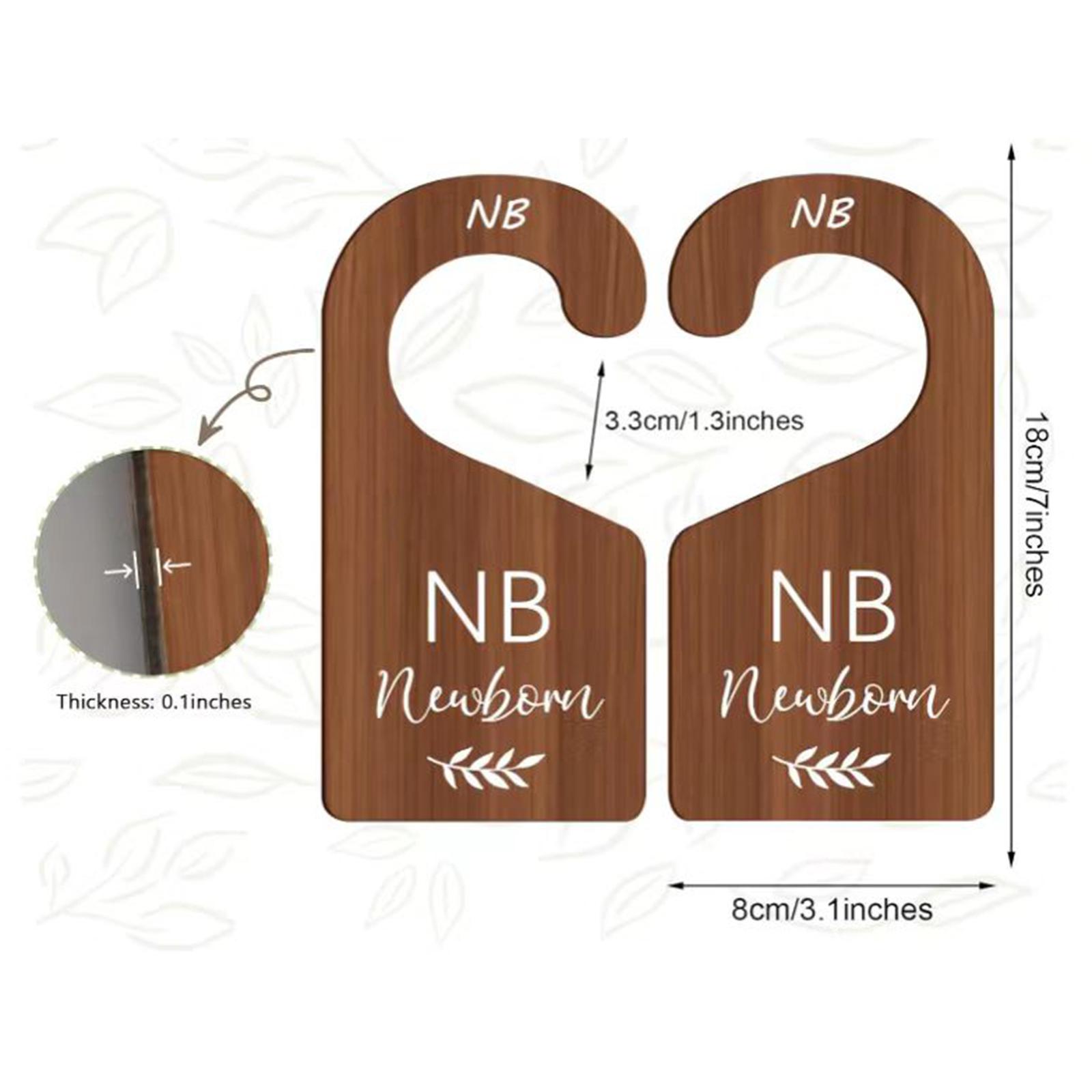 8Pcs Baby Closet Dividers Ward - огляд і ціна Baby Clothing Hanger Dividers